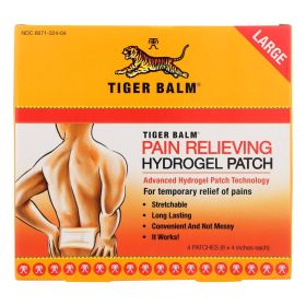 Tiger Balm Pain Relieving Large Patches - Case Of 6 - 4 Pack