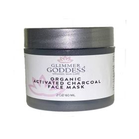 Organic Face Mask to Unclog Pores and Reduce Blackheads Peel Off Mask Activated Charcoal 2 fl oz